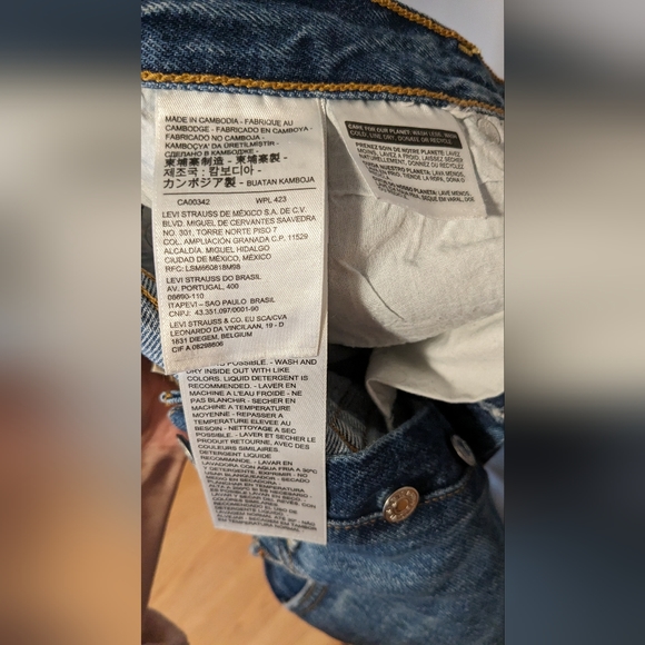 Levi Wedgie Jeans - Size 27 - Picture 8 of 10